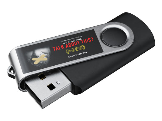 "Why Can't We Talk About This?" Feature Film Documentary | Branded USB Drive